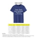 thumbnail image 5 of Camiseta holgada informal, manga corta, letras blancas, cuello redondo, perfecta para el hogar, la oficina, salidas, deportes - Talla S Camiseta gráfica retro azul para mujer, 5 of 5