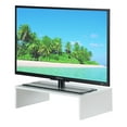 thumbnail image 3 of Designs2Go Small TV/Monitor Riser for TVs up to 26 Inches, White, 3 of 3