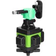 thumbnail image 4 of Multifuncional 4D 16 líneas Nivel láser 3 ° Autonivelador Herramienta de nivelación de batería de litio recargable USB con línea de inclinación horizontal vertical Verde Vhermosa BST3061376, 4 of 5
