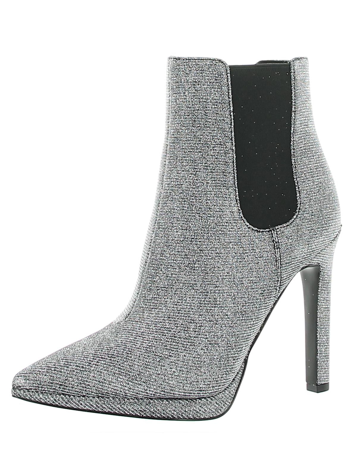 Descubrir 39+ imagen michael kors silver boots