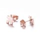 thumbnail image 4 of Mini Stainless Steel Puzzle Stud Earring Stylish Cute Jigsaw ear studs New Women Minimalist Earrings Games Jewelry, 4 of 5