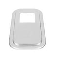 thumbnail image 2 of United Pacific 21730 Transmission Shift Lever Plate Base Cover   Stainless, 2 of 3