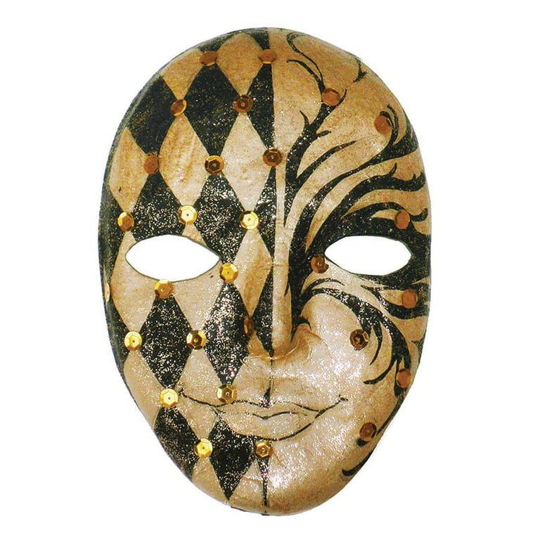 Paper Mache “Green Man” Mask
