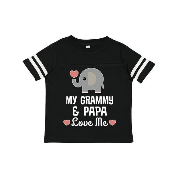 Inktastic Grammy and Papa Love Me Grandchild Boys or Girls Toddler T-Shirt