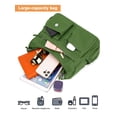 thumbnail image 6 of Deago Crossbody Bag for Women Multi Pocket Shoulder Purses Waterproof Lightweight Casual Messenger Bag Travel Handbags Ladies Pocketbooks (Green), 6 of 8