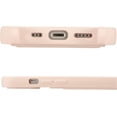 thumbnail image 3 of Crossbody Case for iPhone 13/iPhone 14 with Card Holder,Shockproof Liquid Silicone Case with Adjustable Rope Lanyard Strap for iPhone 13/14 6.1 inch,Pink, 3 of 10