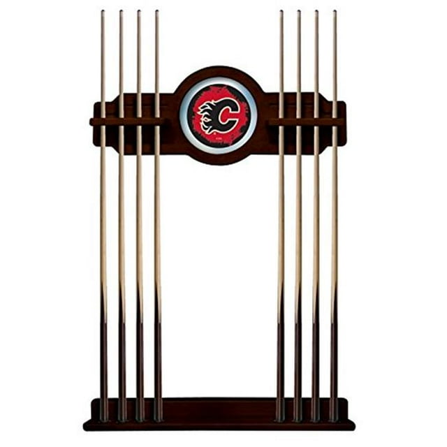 Holland Bar Stool CueETudCalFla Calgary Flames Cue Rack - English Tudor