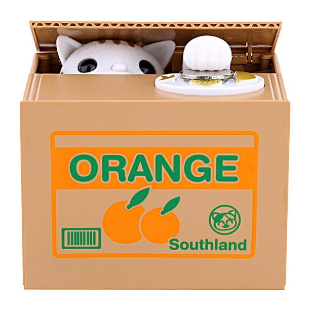 LYUMO Cat Money Box Cat Money Box Coin Bank Automatic Stealing