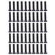 thumbnail image 1 of 50 Uds DIN 7985 tornillo de máquina de cabeza plana de acero totalmente roscado pernos chapados en Zinc negro sujetador M3x12, 1 of 5