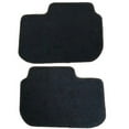 thumbnail image 3 of Ikon Motorsports Compatible with 90-96 Nissan 300ZX OE Factory Style Black Nylon Carpet Car Floor Mats Front Rear 4pcs 1990 1991 1992 1993 1994 1995 1996, 3 of 5