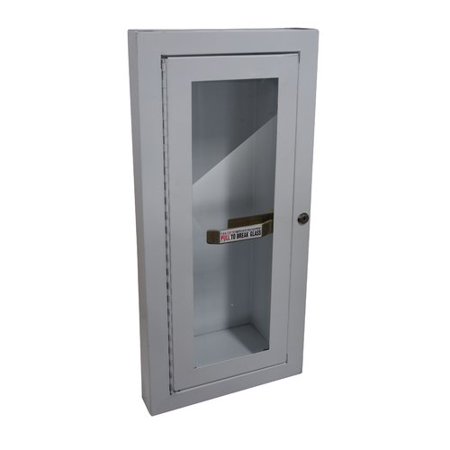 Buddy Products Semi Recessed Fire Extinguisher Cabinet