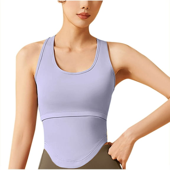 Sexlip Womens Swimsuit Set Racerback Crop Tank Cover Up Design Curved Hem Form Fitting Silhouette Breathable Fabric for Casual Beach Days Blue XXL