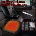 thumbnail image 2 of Blasgw Car heating seat cushion single seat office heating small cushion Coffee, 2 of 9