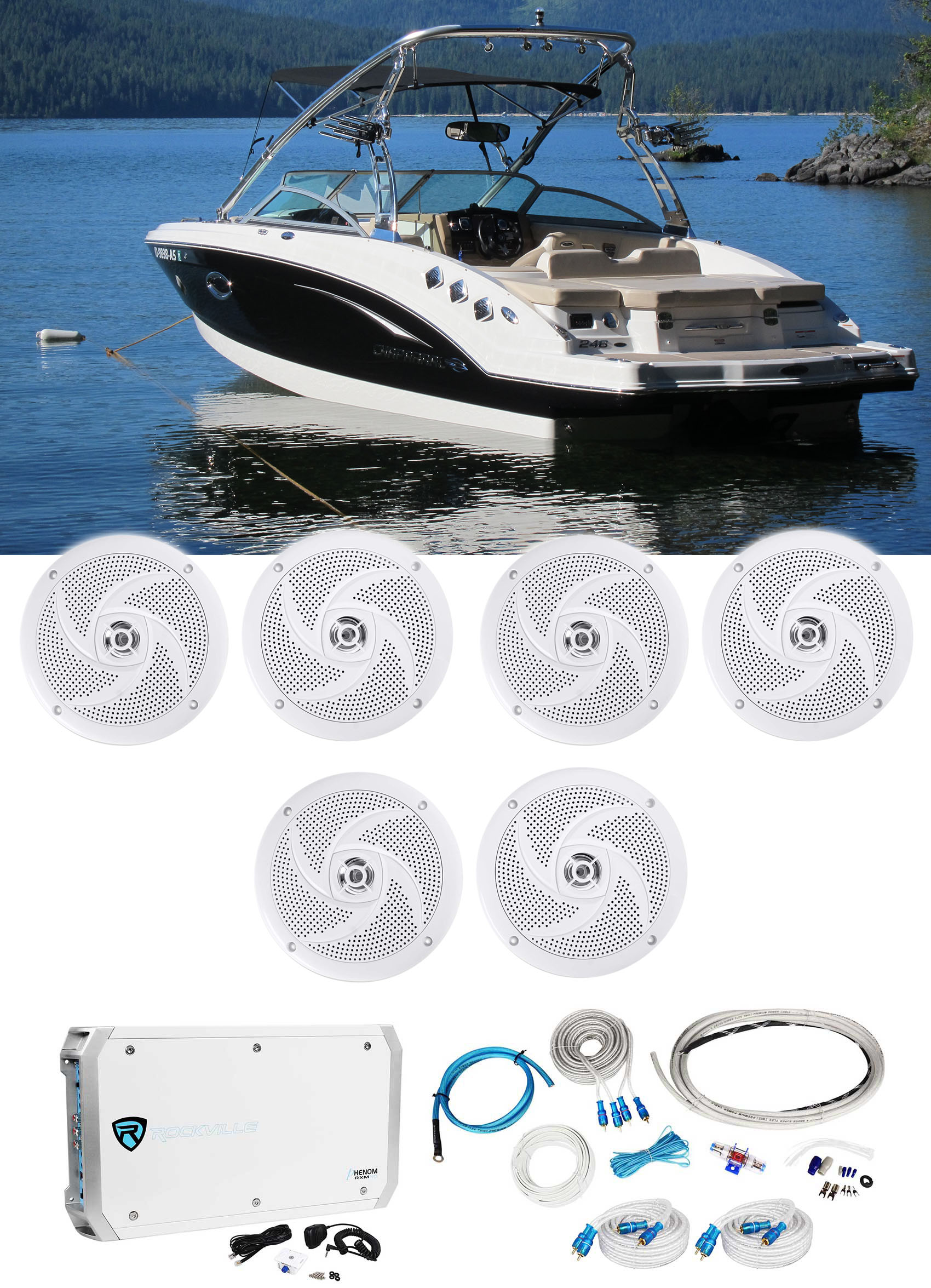 walmart boat speakers