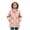 Pinks, variant on Girl's Zip up Hooded Rain Jackets, Drawstring Waist Long Sleeve Windbreaker, Lightweight Waterproof Rain Coat with Zip Pockets, 12-13 Years