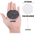 thumbnail image 2 of FMSHPON Simple Style Dandelion Grey Set of 4 Car Coaster for Drinks, Absorbent Ceramic Stone Coasters Cup Mat with Cork Base for Home Kitchen Room Coffee Table Bar Decor, 2 of 5