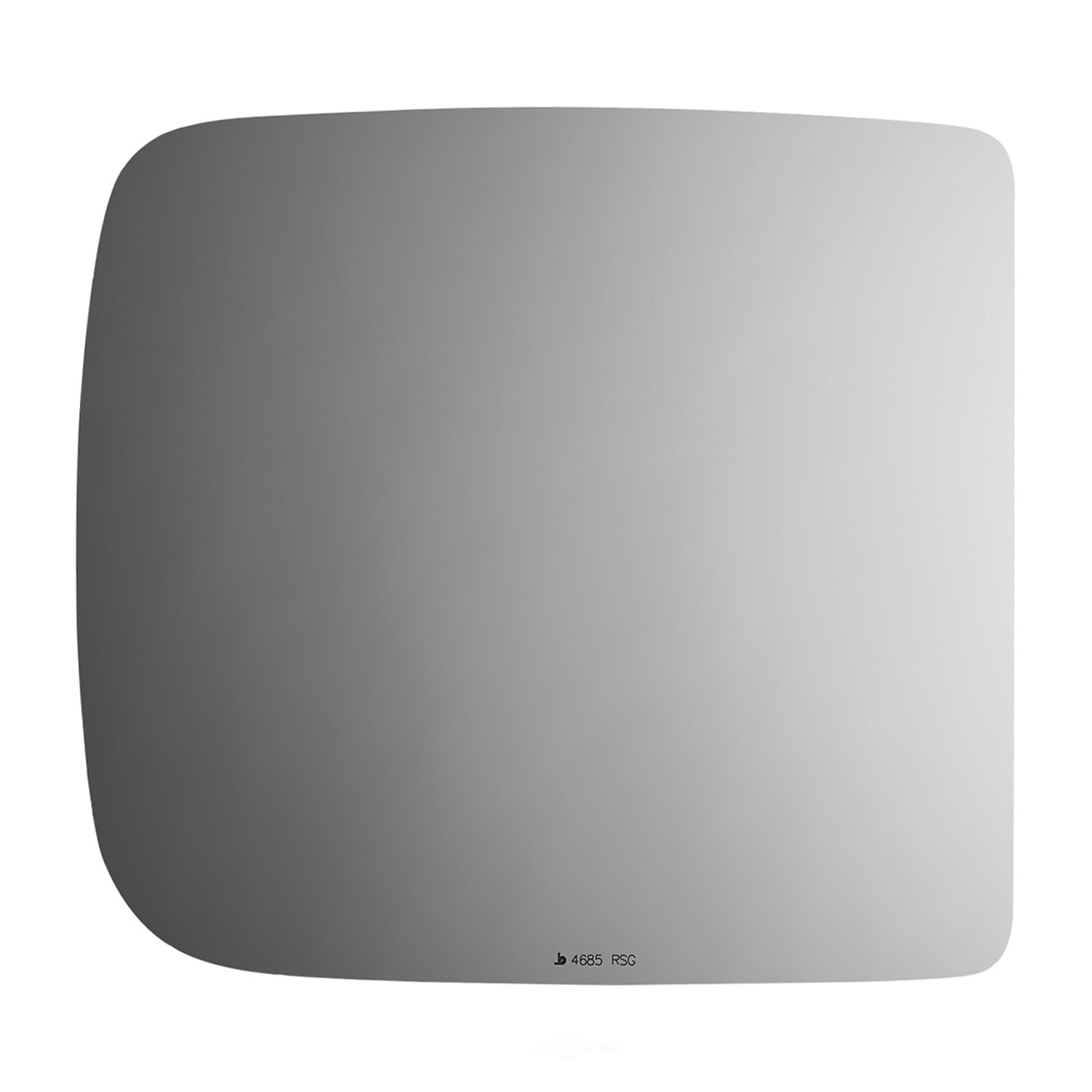 Burco Side View Mirror Replacement Glass with Motor Mount Plate - Clear Glass - 4685RSG