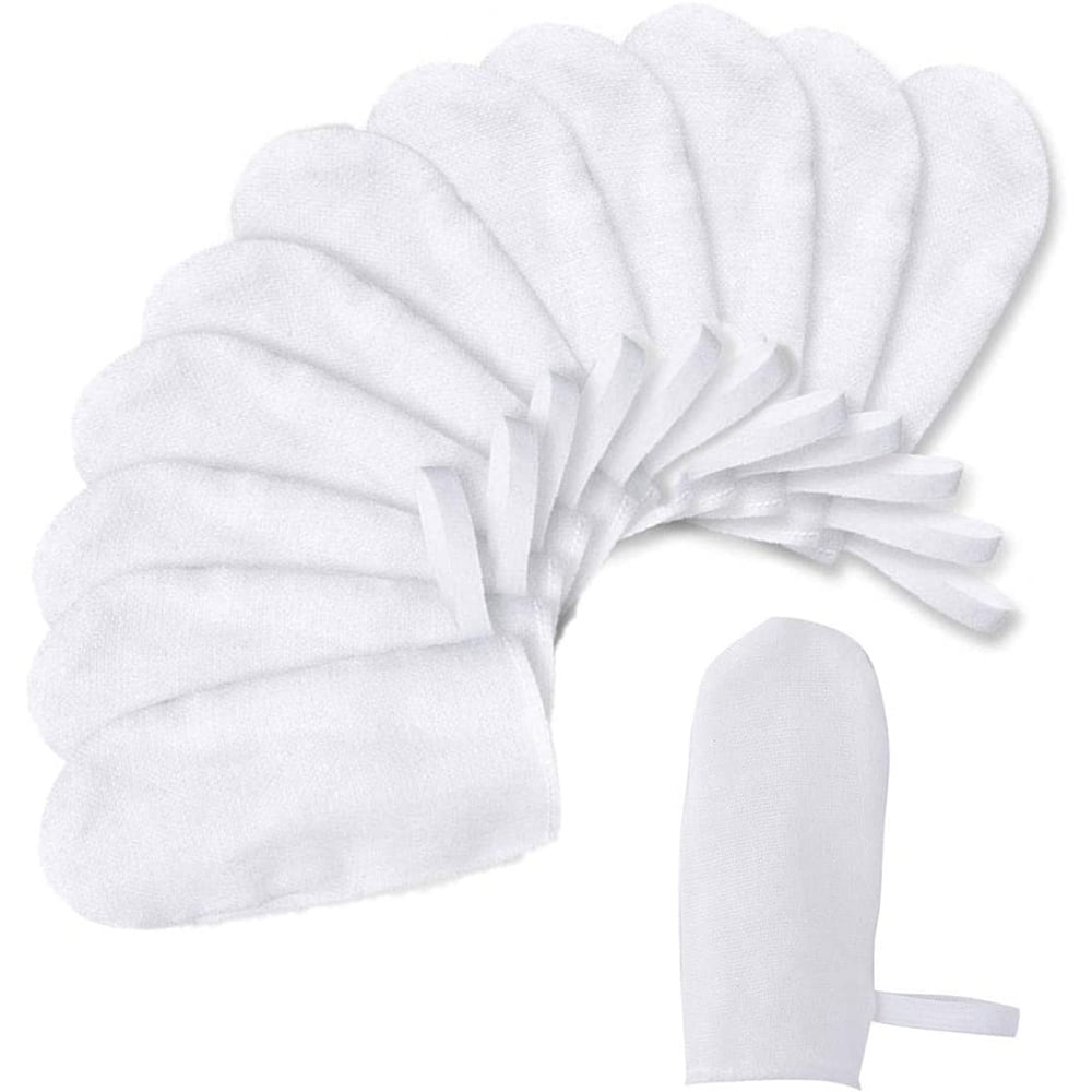 LNKOO 12 Pcs Baby Finger Toothbrush Soft Safe Oral Massage Toothbrush Tongue Cleaner Brushes for Newborn Infant Toddlers Kids Baby