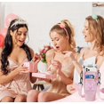 thumbnail image 2 of Bolsa de transporte Aganmi Initial Pink para botellas de agua, 40 oz, 2 of 6