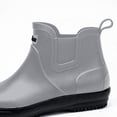 thumbnail image 6 of Xfvqtps Mens Ankle Rain Boots Fishing Boots Waterproof Durable Wear Garden Shoes Work Shoes, 6 of 6