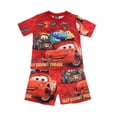 thumbnail image 2 of Conjuntos de Disney para niños, ropa de manga corta con dibujos animados, pantalones cortos, pijamas, trajes, traje de coche McQueen, novedad de verano de 2023 qym unisex, 2 of 2