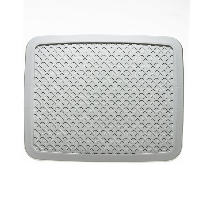 ZEAYEA 9 Pack Small Plastic Storage Baskets, Woven Design, Sturdy, Black,  Gray, White, 7.7 L x 5.5 W x 2.4 H