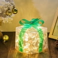 thumbnail image 3 of Blueek Christmas Lighted Gift Boxes, Light Up Present Boxes, Plug in Lighted Xmas Boxes for Outdoor Indoor Christmas Tree, Yard, Home Decor, 3 of 6