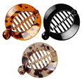 thumbnail image 1 of 3 pinzas para el pelo de plátano de resina, peines pequeños de plátano, pinza para el pelo con cola de pez, peine lateral, soporte redondo para cola de caballo para mujeres y niñas, accesorios para el, 1 of 1