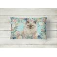 thumbnail image 2 of Carolines Treasures CK3396PW1216 Ragdoll Spring Flowers Canvas Fabric Decorative Pillow, 2 of 4