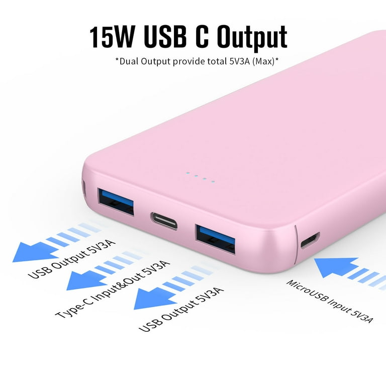 スマホアクセサリー Samsung Galaxy 15W Battery Pack 10000mAh Portable Charger Power Bank, 15W Fast Charging 10000mAh External