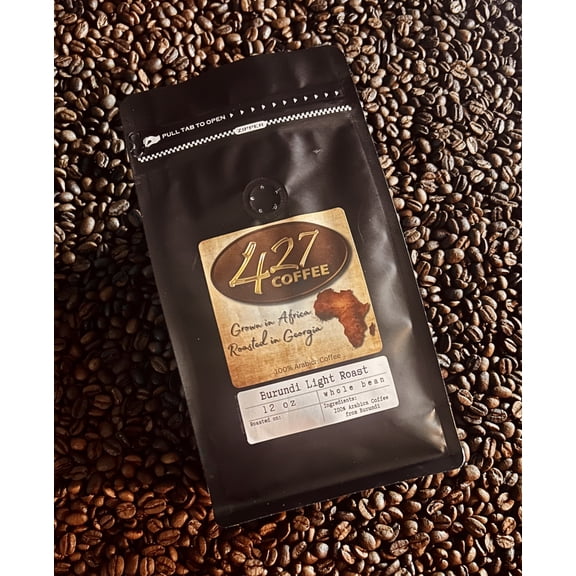 Generic Light Roast Whole Bean Coffee, Naturally Caffeinated, 12 Ounce Bag