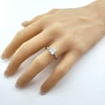 thumbnail image 4 of Nana Jewels 2.00ct Princess Lucita Solitaire Silver CZ Engagement Ring - 7mm Size 10, 4 of 7