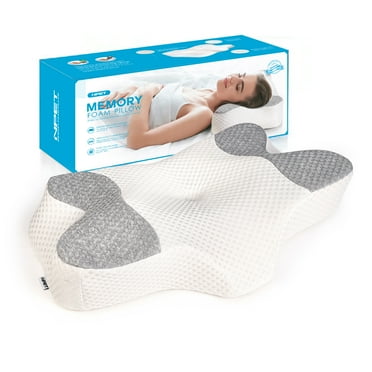 Memory Foam Cervical Pillow for Neck Pain Relief, Ergonomic Bed Pillow for Cozy Sleeping