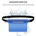 thumbnail image 4 of Riñonera Natación Impermeable Bolsa de Gran Capacidad para Deportes de Barco Azul Oscuro Azul, 4 of 8