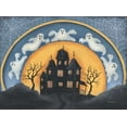 thumbnail image 2 of Lewis, Kim 14x11 Black Ornate Wood Framed with Double Matting Museum Art Print Titled - Haunted House, 2 of 4