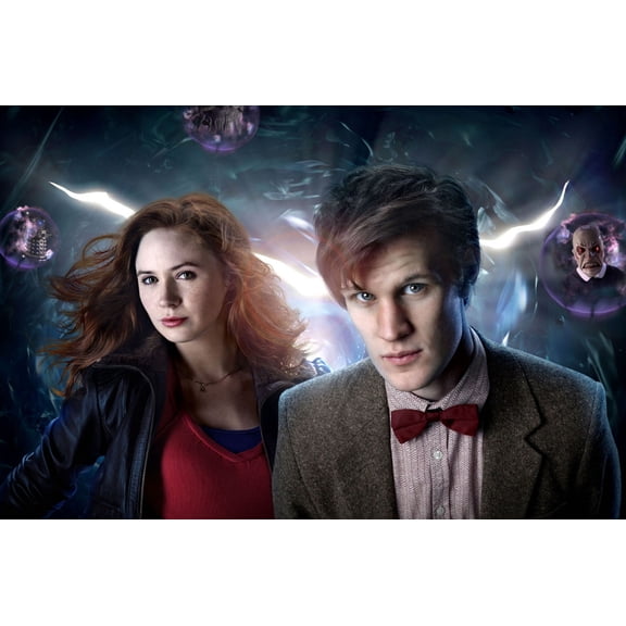 Dr. Who Poster Giclee Print 27inx40in for any room 27x40 Multi-Color Square Adults AB Posters
