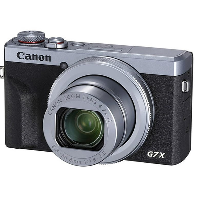 Canon PowerShot G7 X Mark III Digital Camera (Silver) + 64GB