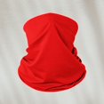 thumbnail image 2 of Solid Summer Neck Gaiter for Unisex Sun Protection Ice Silk Cooling Face Mask Neck Scarf Thin Breathable Bandana for Cycling Fishing 1 PC Red One Size, 2 of 5