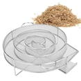 thumbnail image 2 of BBQ Salmon Meat Burn Round Stainless Steel Cold Smoke Generator, 2 of 9