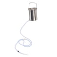 thumbnail image 3 of Kit de cubo de enema para enema de acero inoxidable de 2 L, 4 boquillas, 2 m, kit de manguera para desintoxicación y estreñimiento, 3 of 14