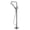 Brushed Nickel, variant on sumerain Freestanding Bathtub Faucet with Hand Shower, Floor Mount Tub Faucet Brass Single Handle High Flow Chrome