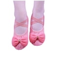 thumbnail image 2 of Miqool Ballet Shoes for Girls Toddler Ballet Slippers Soft Leather Boys Dance Shoes for Toddler/Little Kid/Big Kid, 2 of 3