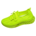 thumbnail image 5 of Lace Up Mesh Walking Shoes for Women Lightweight Non Slip Wide Width Athletic Casual Workout Sneakers, 5 of 6