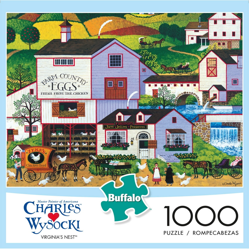 buffalo games charles wysocki 1000 piece puzzles