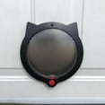 thumbnail image 1 of Puerta de gato Colco con aleteo de bloqueo de 4 vías para puertas interiores y exteriores, 1 of 8