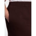 thumbnail image 4 of Terra & Sky Women's Plus Fleece Wide Leg Sweatpants, Sizes 0X-5X, 4 of 5