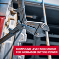 thumbnail image 6 of Hyper Tough 14 in Heavy-Duty Bolt Cutter with Comfort Grip Handles, 6 of 12