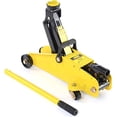 thumbnail image 1 of JEGS Cric Hydraulique Utilitaire 2 Tons / Châssis en Acier Robuste / Roues Pivotantes en Acier Robuste / Selle Rotative / Finition Jaune, 1 of 6