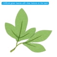 thumbnail image 3 of Uxcell 4.72x4.72" Hoja de Peonía Artificial de Seda, 40 Pcs Hojas Falsas Verdes Duales para Manualidades de Boda DIY, 3 of 6