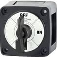 thumbnail image 1 of Interruptor de batería Blue Sea M-Series de encendido/apagado, 300 A, 48 V DC, negro, 1 of 1